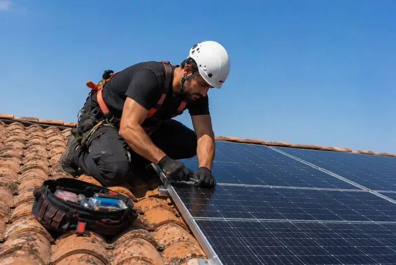 Maintenance et monitoring de panneaux solaires à Luc-sur-Orbieu