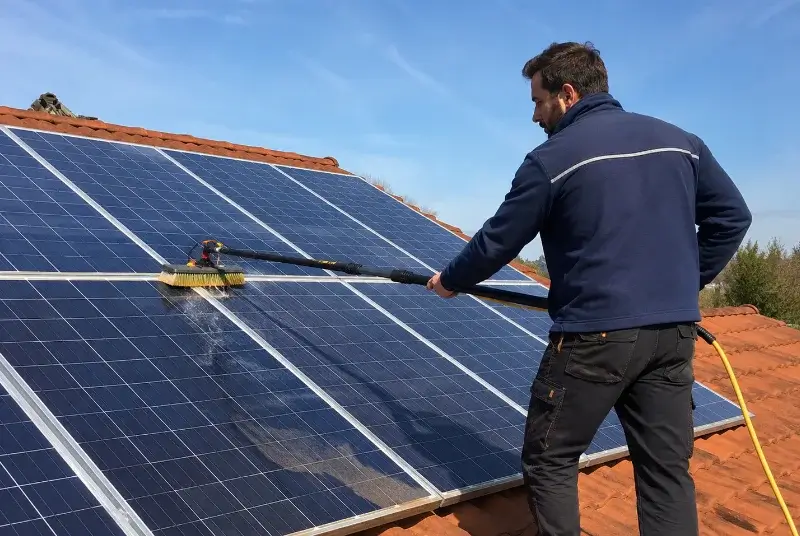 Nettoyage et entretien de panneaux solaires à Luc-sur-Orbieu